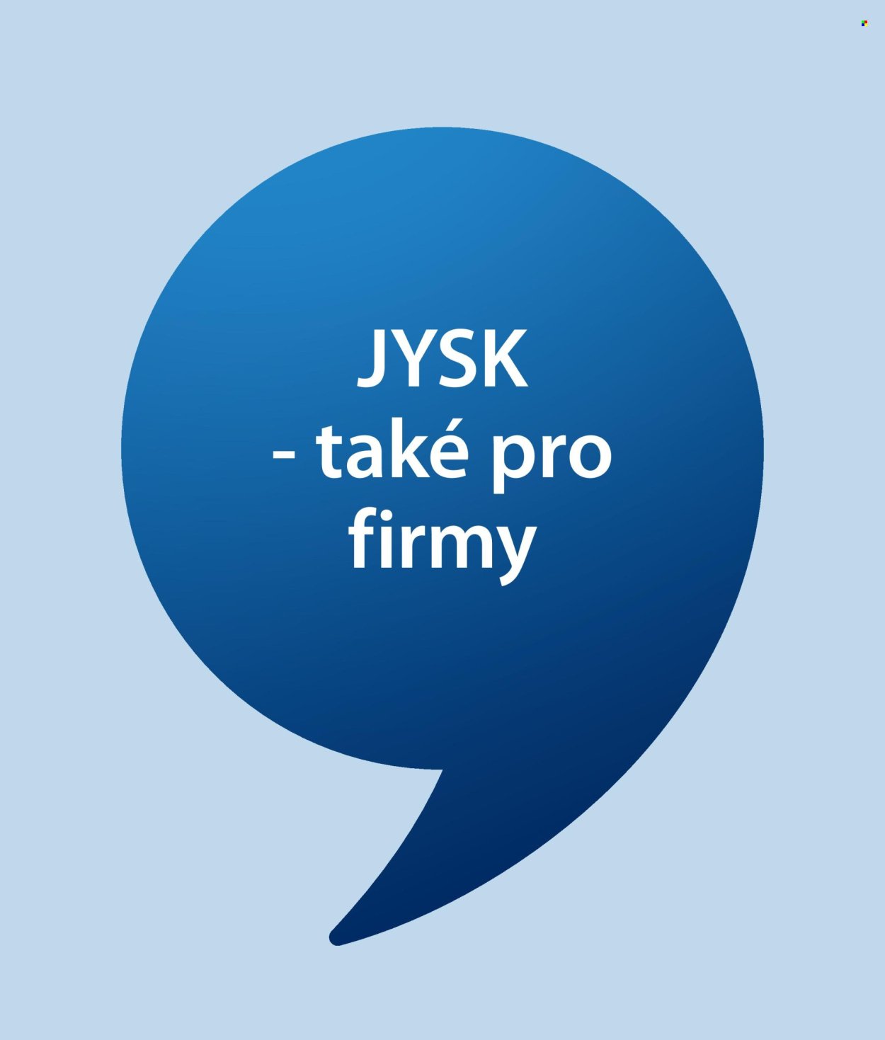 JYSK leták - Skvělá  nabídka pro vaši domácnost