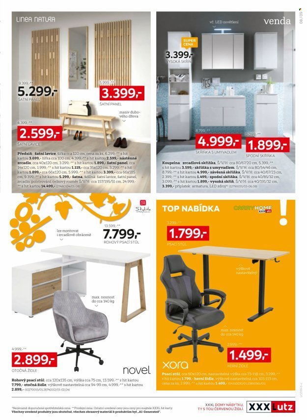XXXLUTZ leták - Sleva 25 % téměř na všechno