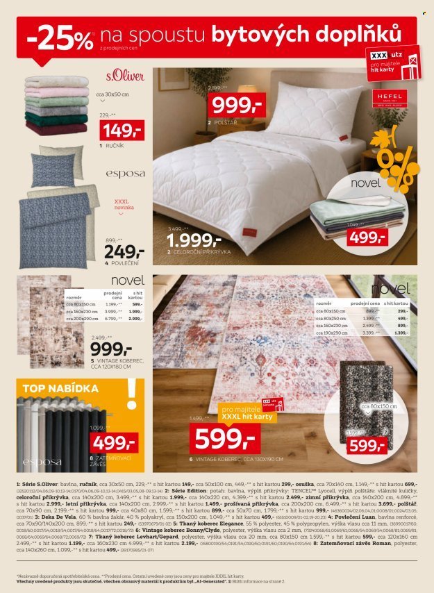 XXXLUTZ leták - Sleva 25 % téměř na všechno