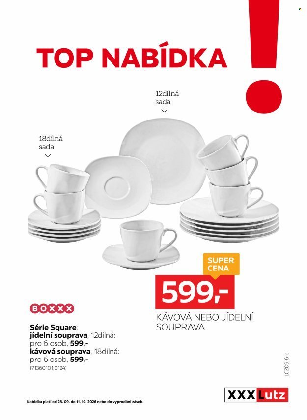 XXXLUTZ leták - Sleva 25 % téměř na všechno