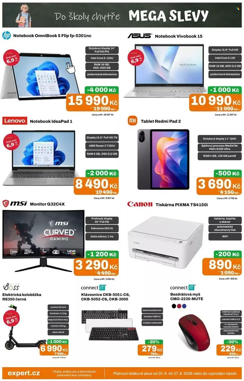 EXPERT leták - Od čtvrtka 20.8.2026