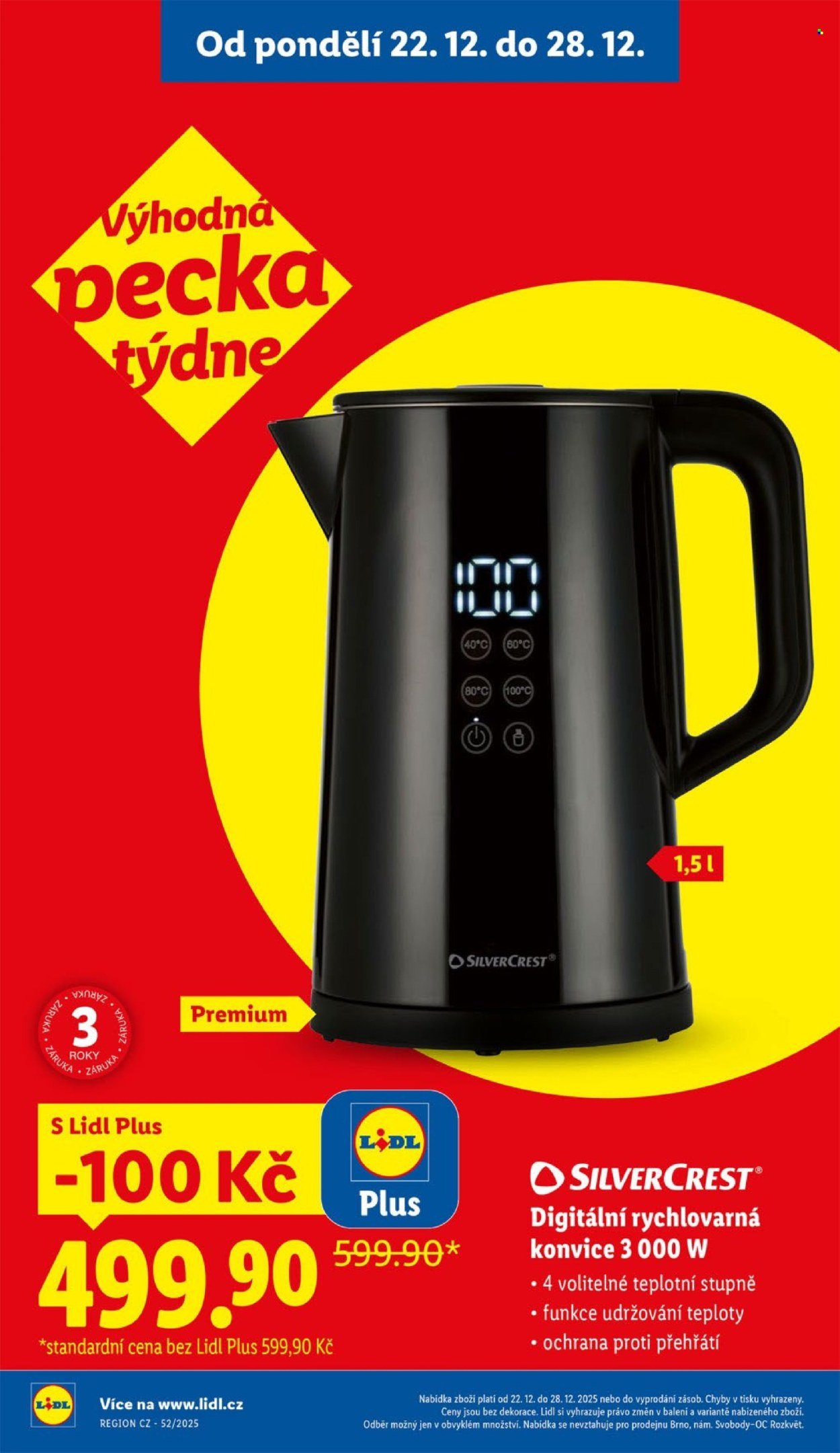 LIDL leták - Spotřební zboží (2025-12-22 - 2025-12-28)