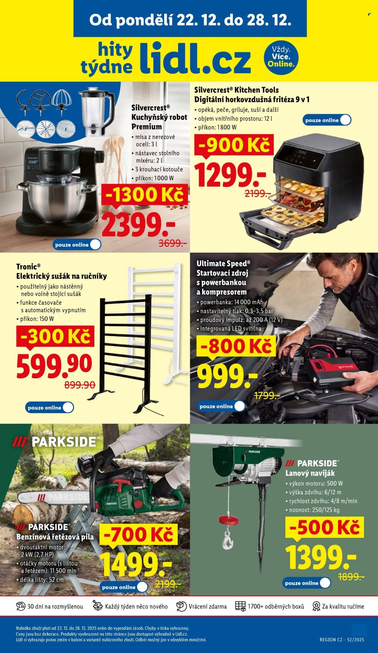 LIDL leták - Spotřební zboží (2025-12-22 - 2025-12-28)