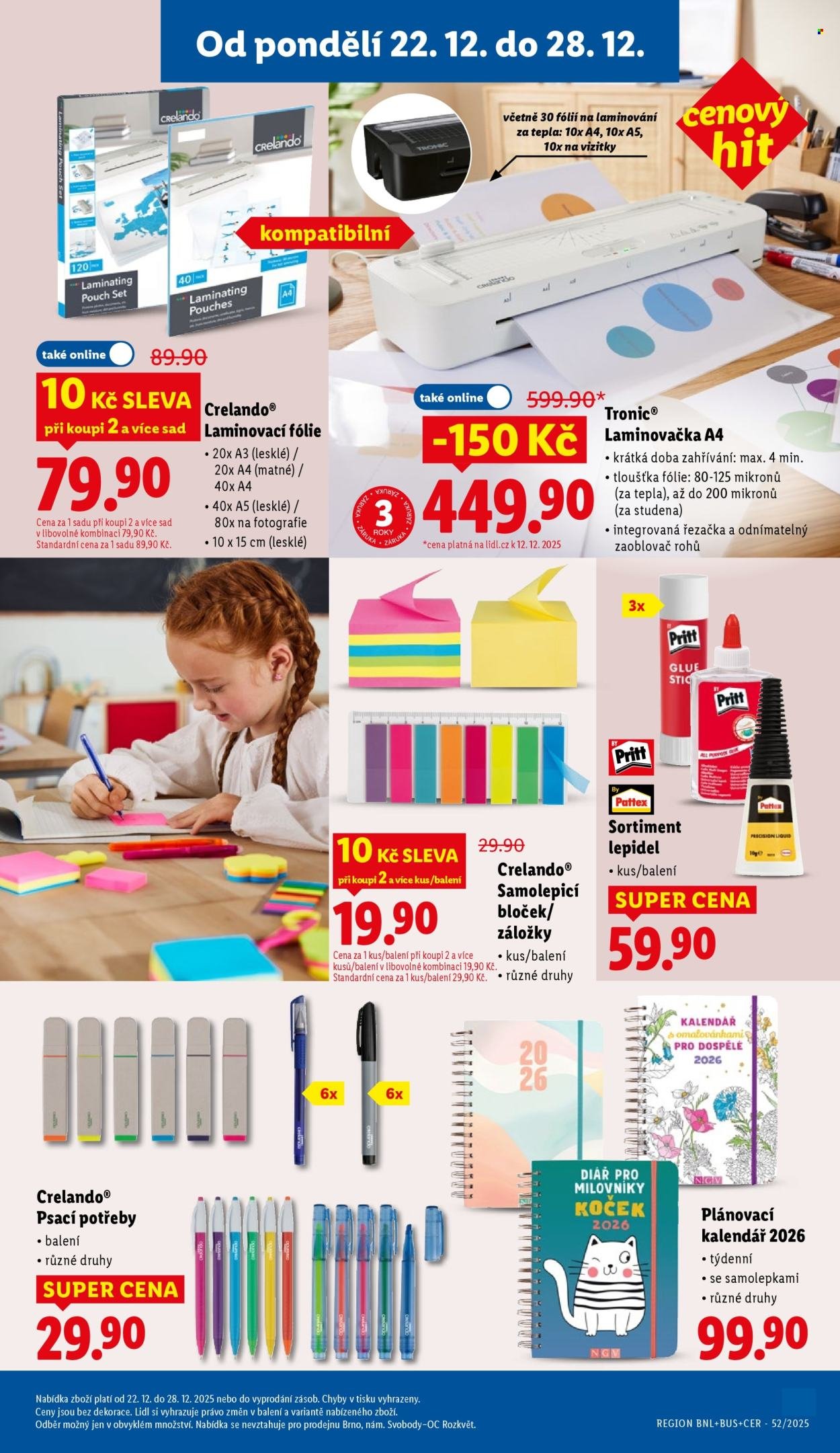 LIDL leták - Spotřební zboží (2025-12-22 - 2025-12-28)