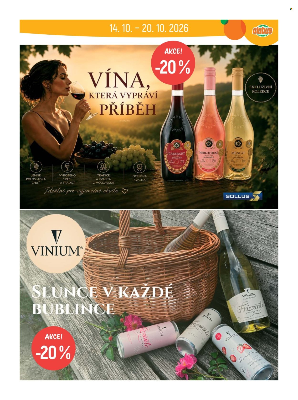 GLOBUS leták - Od středy 14.10.2026