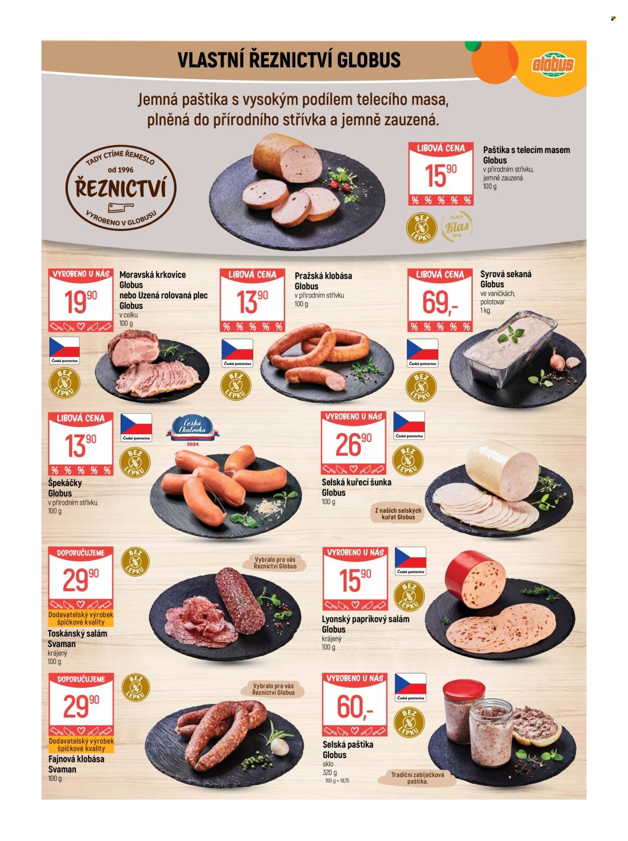 GLOBUS leták - Od středy 14.10.2026