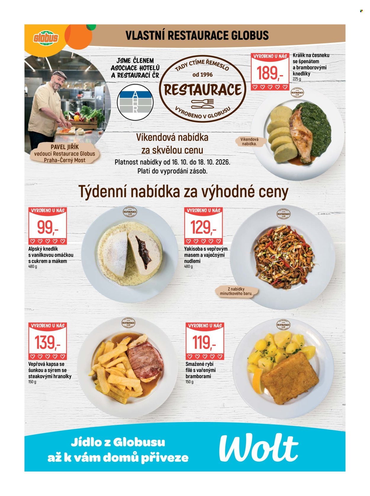 GLOBUS leták - Od středy 14.10.2026