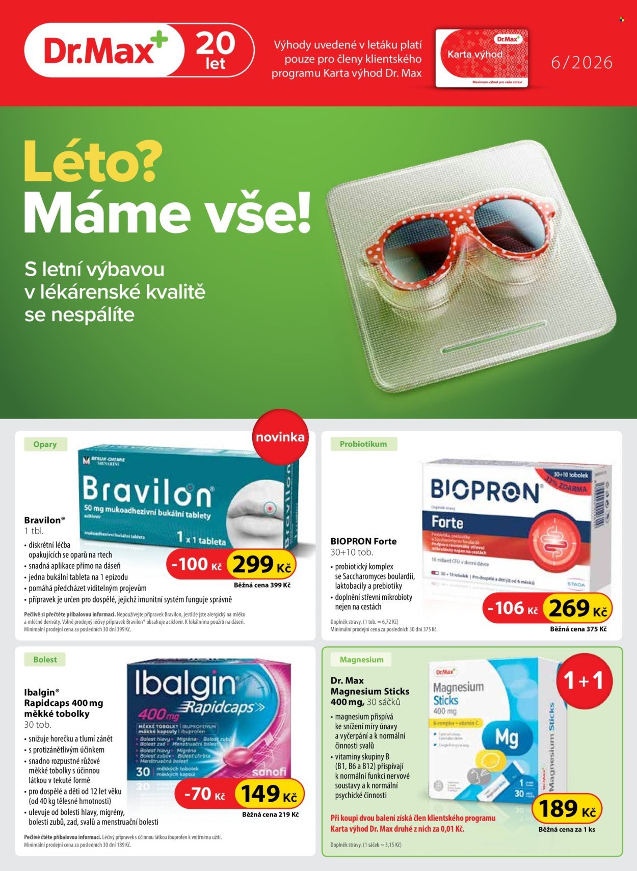 DR. MAX leták - Od pondělí 1.6.2026