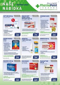 PHARMAPOINT leták - Naše nabídka (2025-11-01 - 2025-11-30)