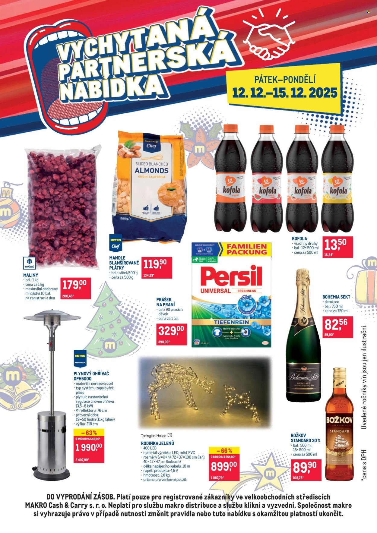 MAKRO leták - Partnerská nabídka (2025-12-12 - 2025-12-15)