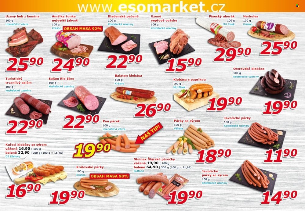 ESO MARKET leták - Od středy 30.9.2026