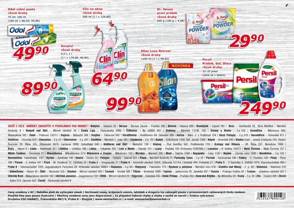 ESO MARKET leták - Od středy 30.9.2026