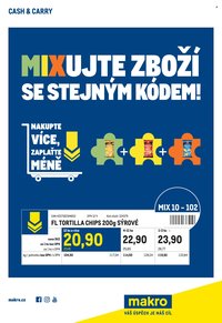MAKRO leták - Mixujte výrobky se stejným kódem (2025-12-31)