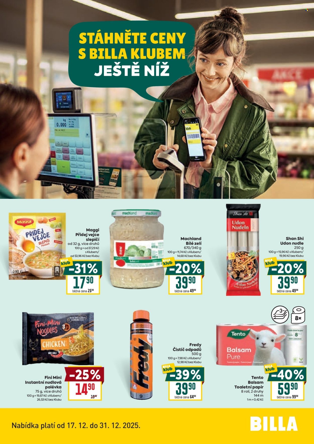 BILLA leták - Klub (2025-12-17 - 2025-12-31)