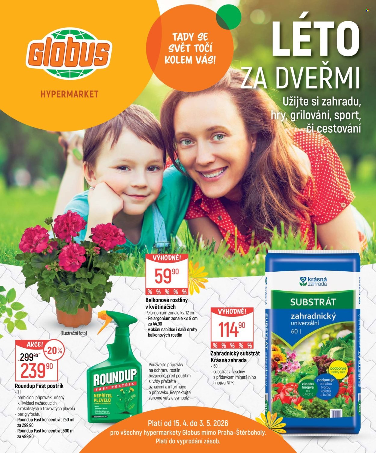 GLOBUS leták - Od středy 15.4.2026 (2026-04-15 - 2026-05-03)