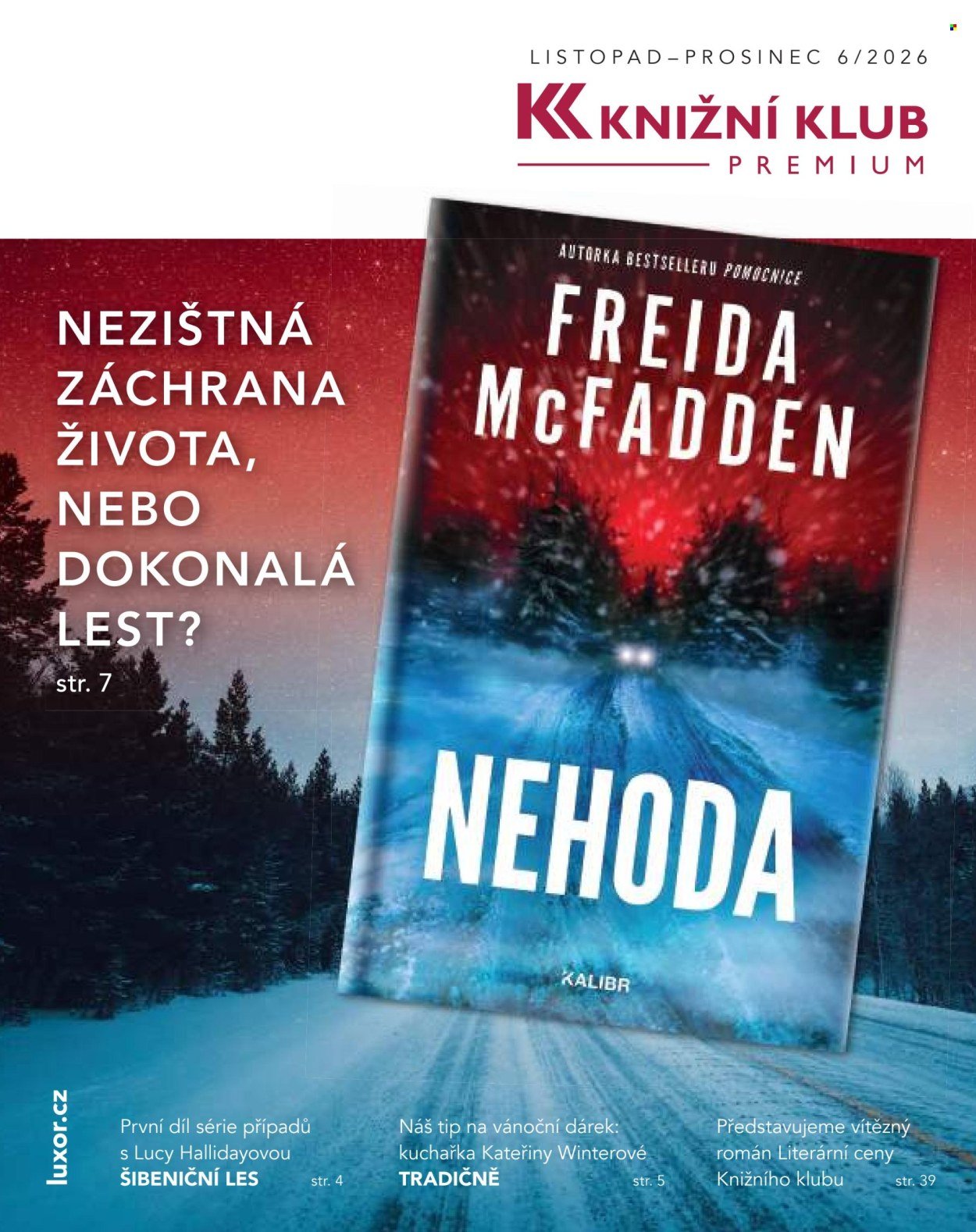 KNIŽNÍ KLUB leták - Od neděle 1.11.2026