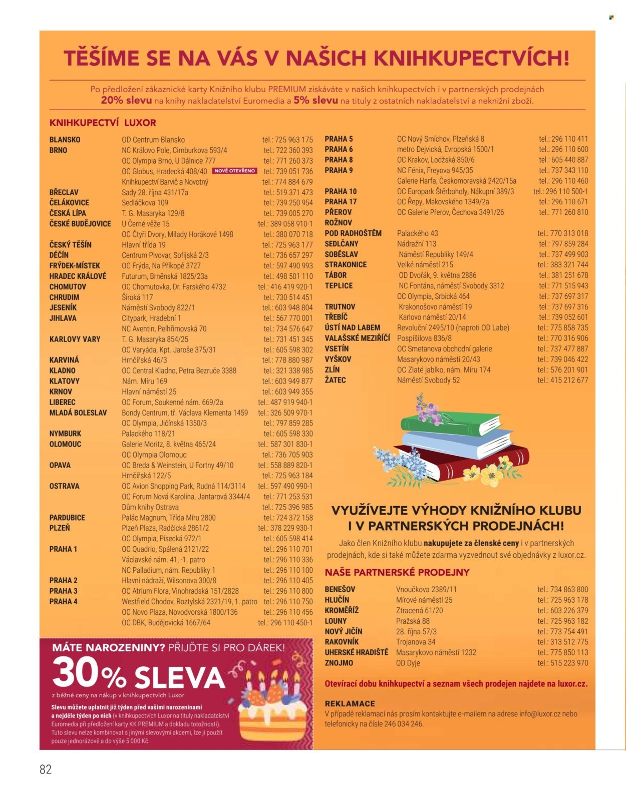 KNIŽNÍ KLUB leták - Od neděle 1.11.2026
