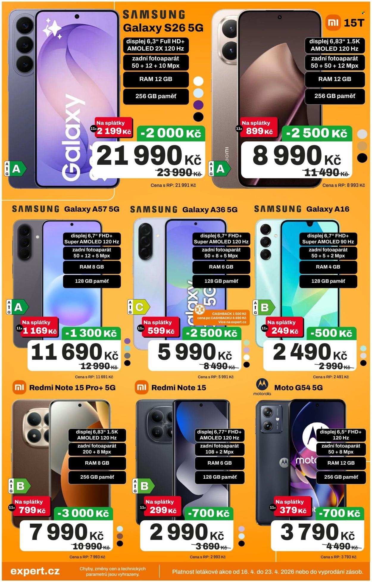 EXPERT leták - Od čtvrtka 16.4.2026 (2026-04-16 - 2026-04-23)