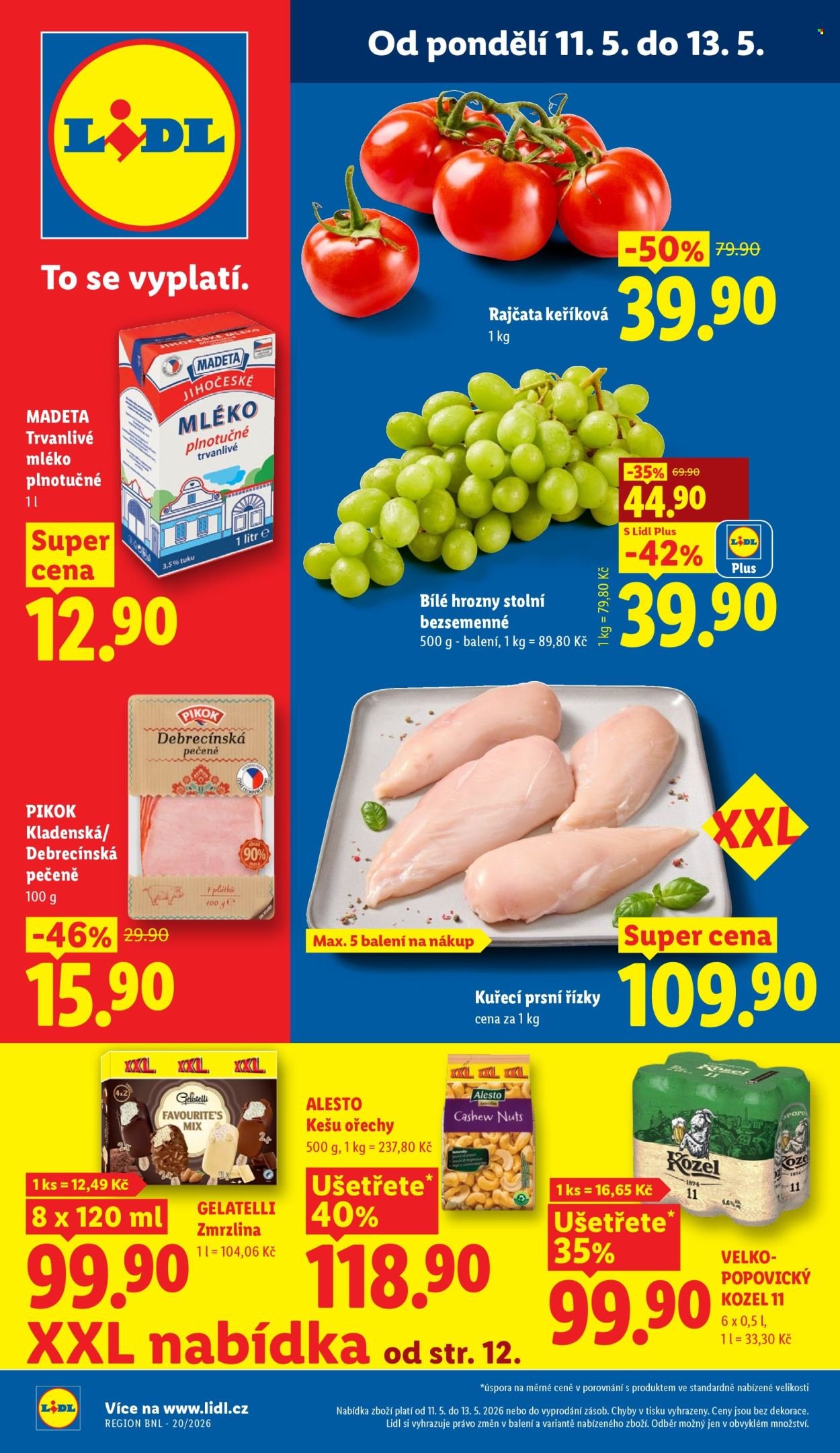 LIDL leták - Od pondělí 11.5.2026 (2026-05-11 - 2026-05-13)