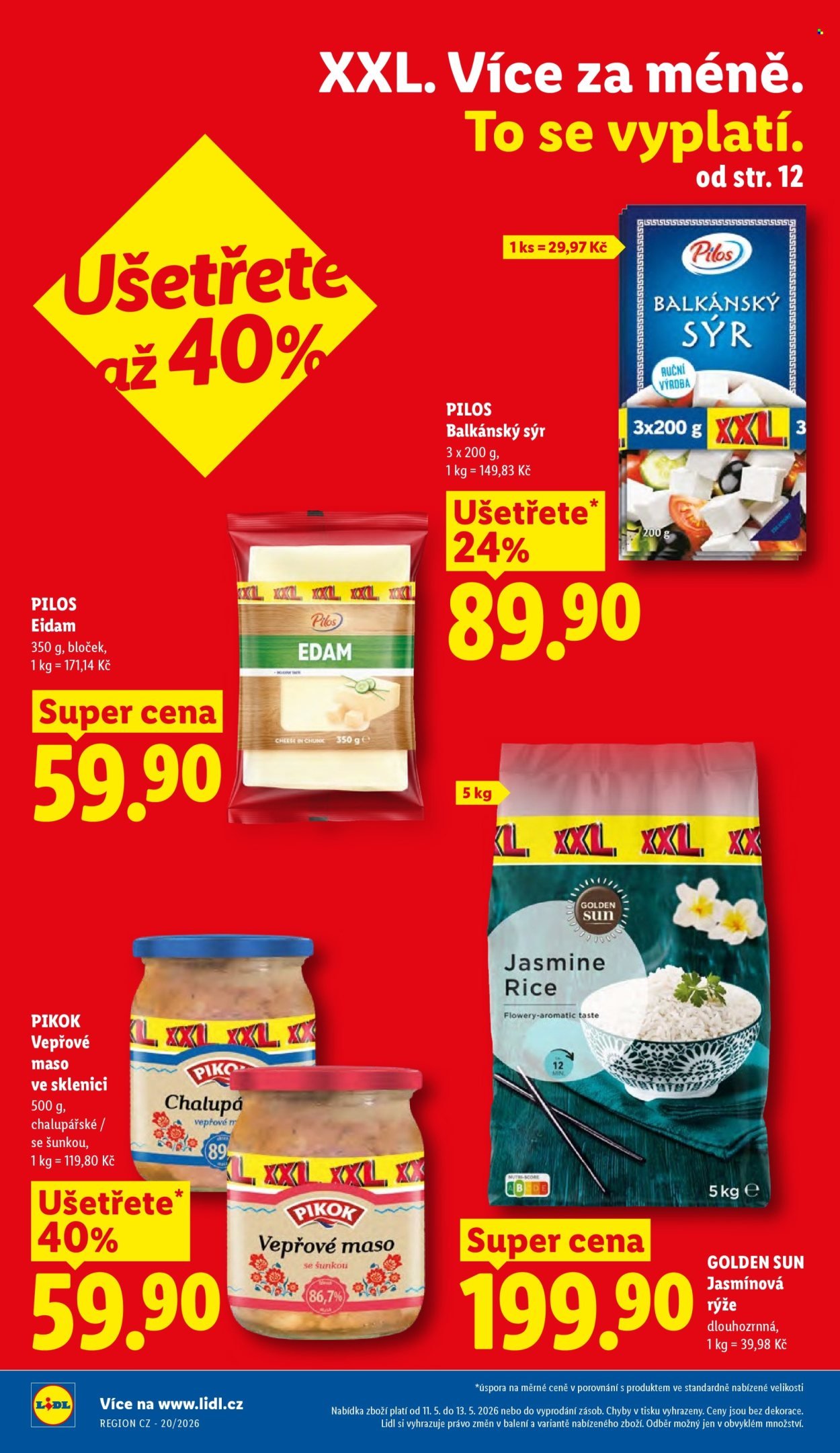 LIDL leták - Od pondělí 11.5.2026 (2026-05-11 - 2026-05-13)