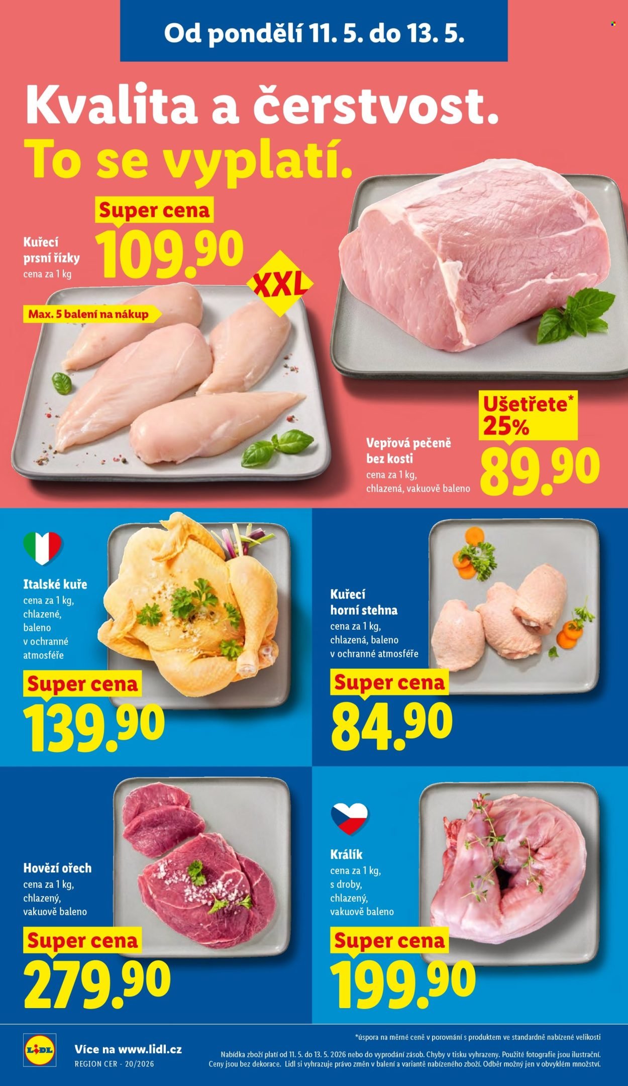 LIDL leták - Od pondělí 11.5.2026 (2026-05-11 - 2026-05-13)