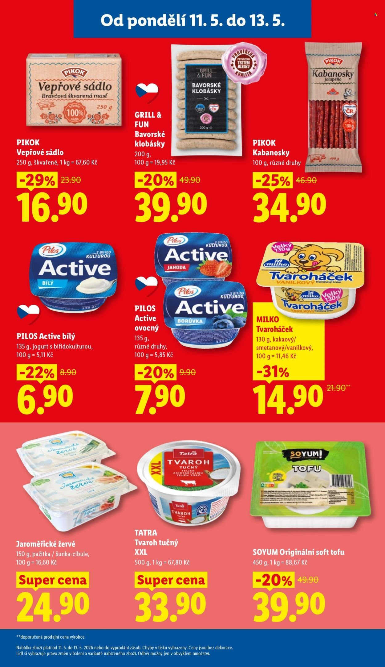 LIDL leták - Od pondělí 11.5.2026 (2026-05-11 - 2026-05-13)