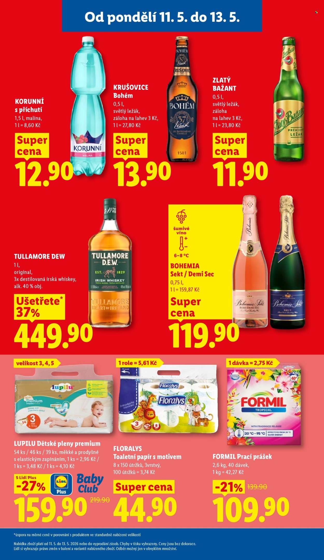LIDL leták - Od pondělí 11.5.2026 (2026-05-11 - 2026-05-13)