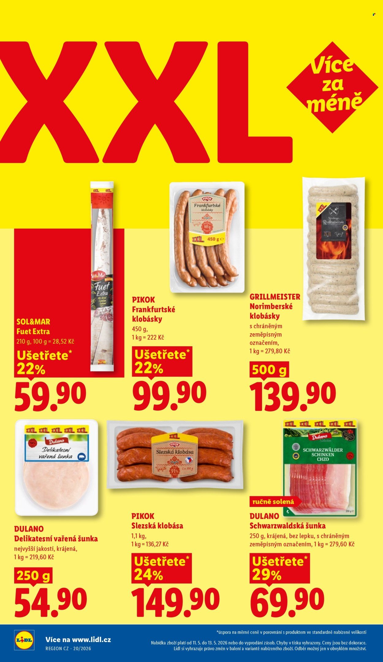 LIDL leták - Od pondělí 11.5.2026 (2026-05-11 - 2026-05-13)