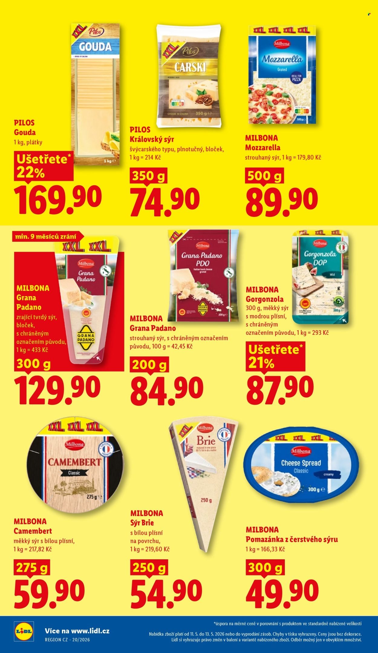 LIDL leták - Od pondělí 11.5.2026 (2026-05-11 - 2026-05-13)