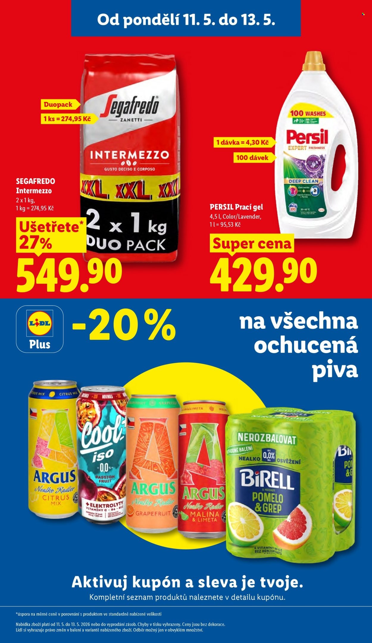 LIDL leták - Od pondělí 11.5.2026 (2026-05-11 - 2026-05-13)