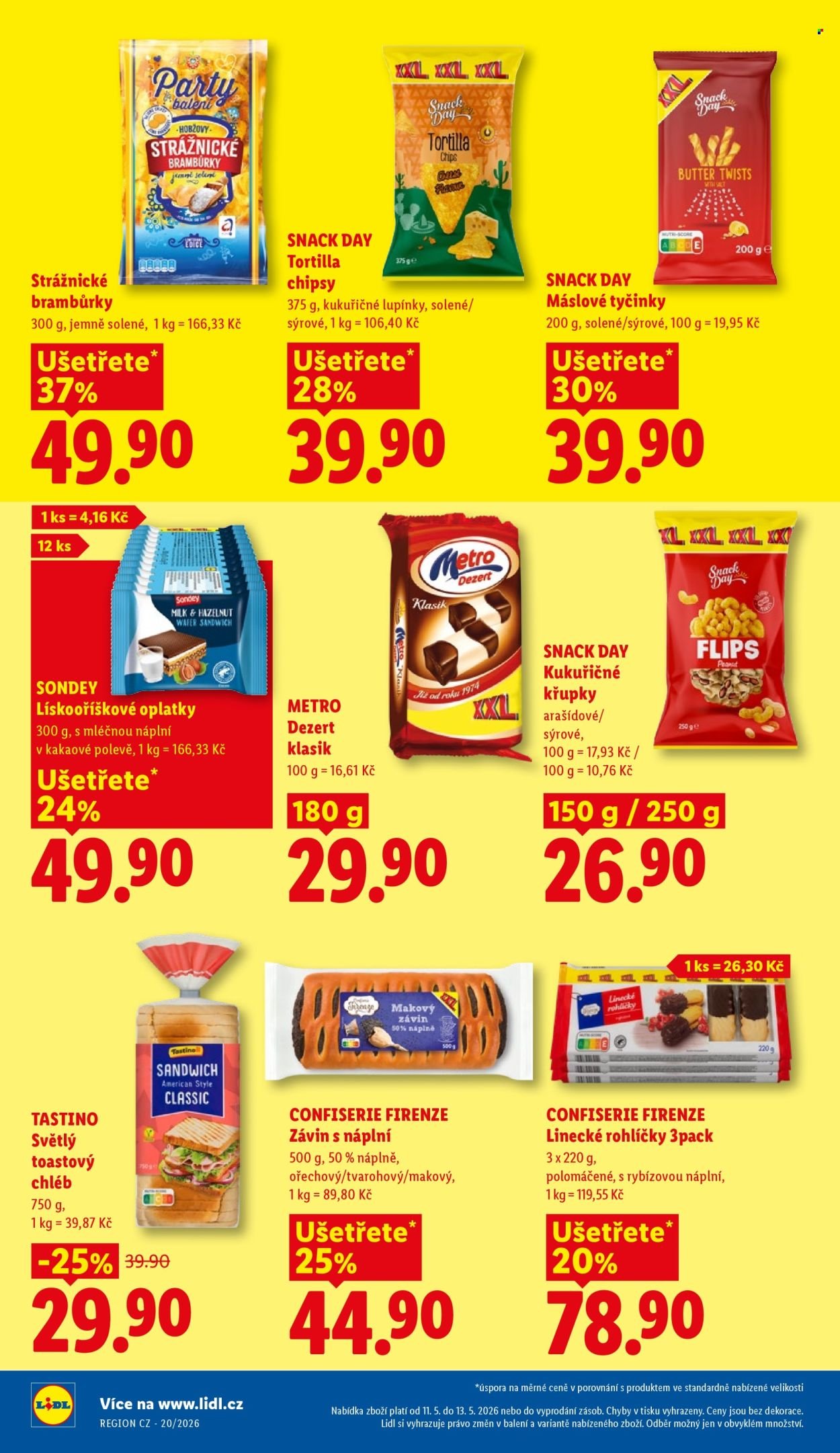 LIDL leták - Od pondělí 11.5.2026 (2026-05-11 - 2026-05-13)