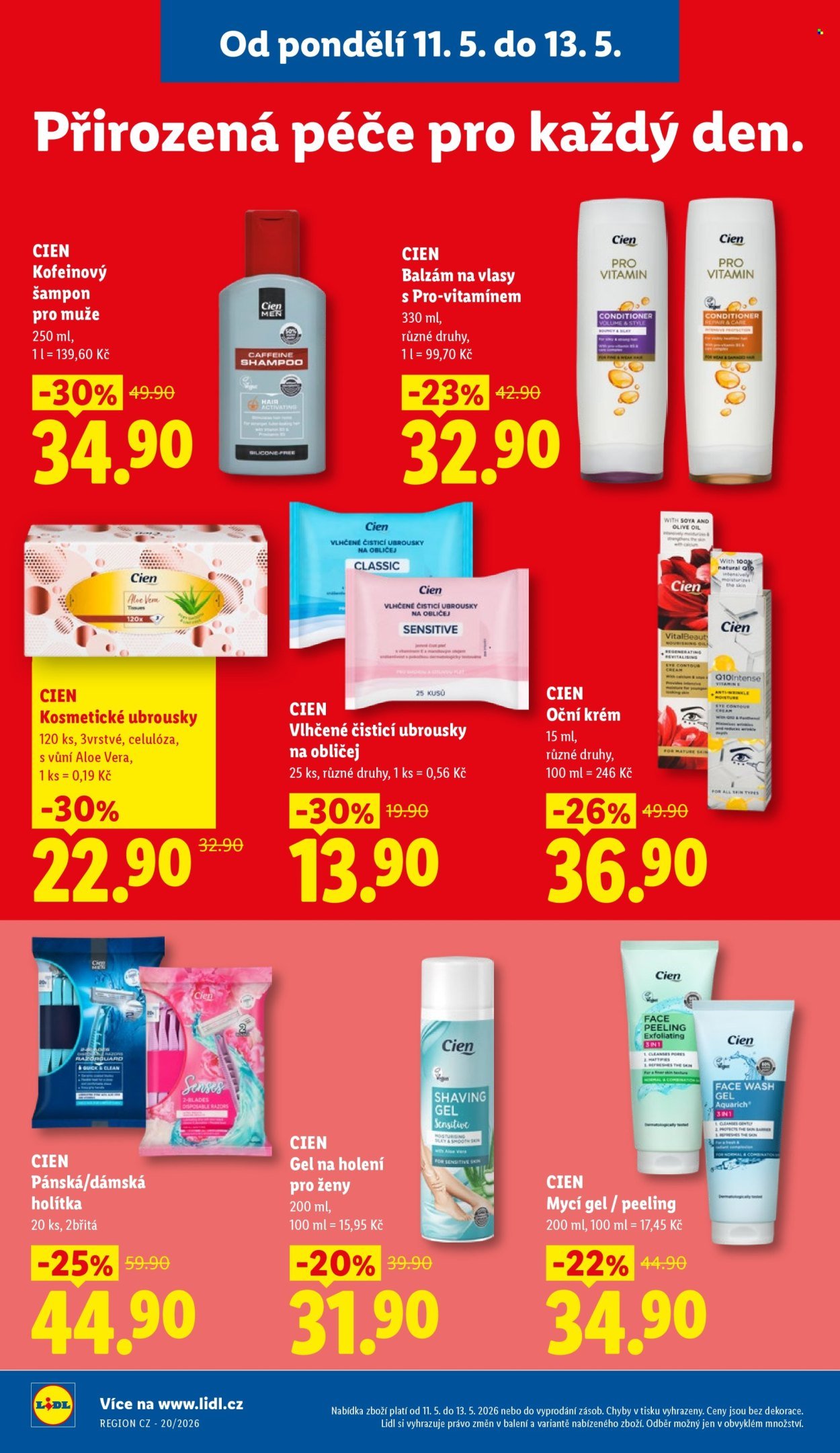 LIDL leták - Od pondělí 11.5.2026 (2026-05-11 - 2026-05-13)