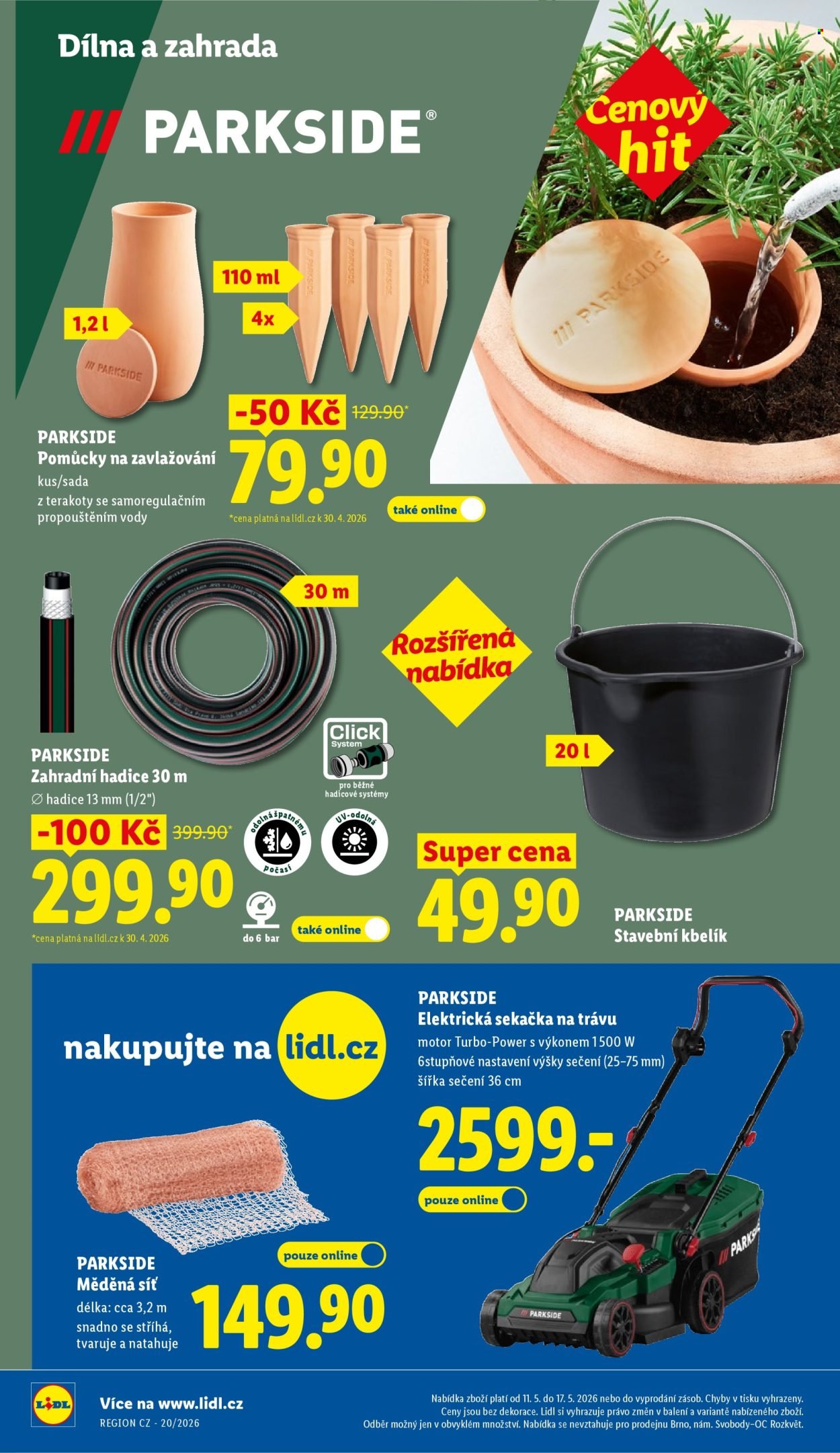 LIDL leták - Od pondělí 11.5.2026 (2026-05-11 - 2026-05-13)