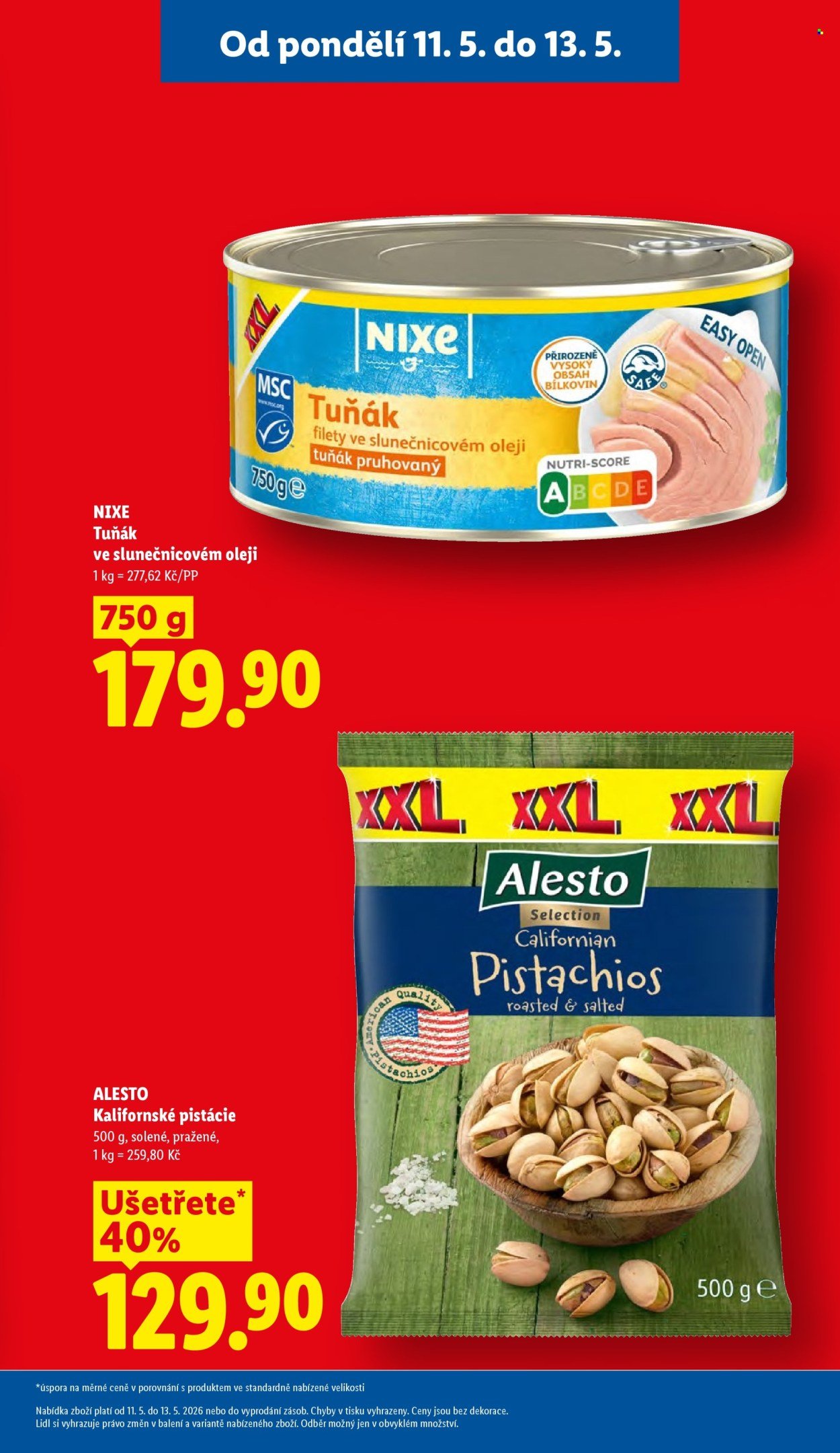 LIDL leták - Od pondělí 11.5.2026 (2026-05-11 - 2026-05-13)