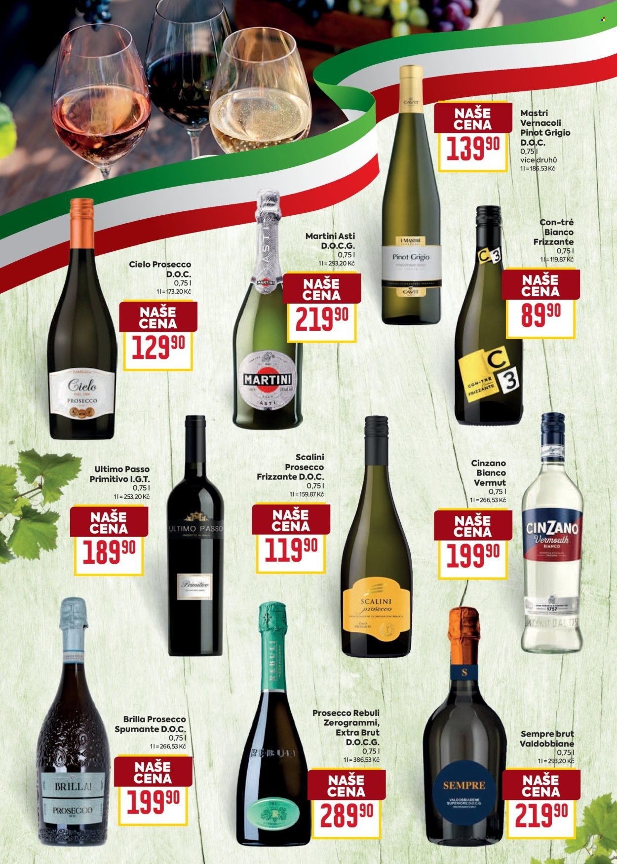 BILLA leták - Itálie