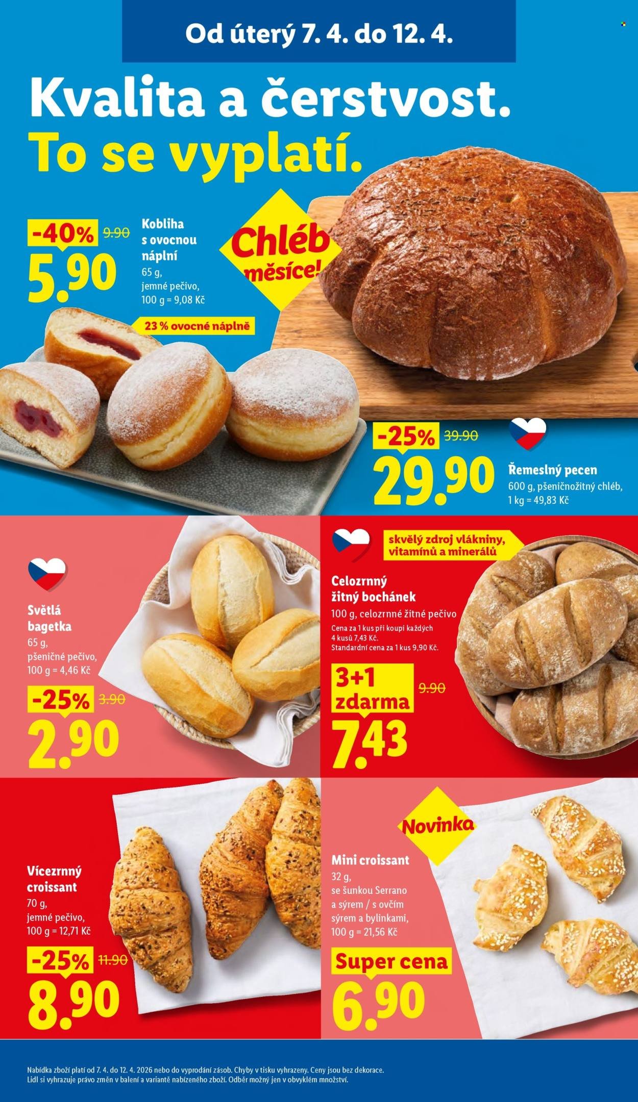 LIDL leták - Od úterý 7.4.2026 (2026-04-07 - 2026-04-08)
