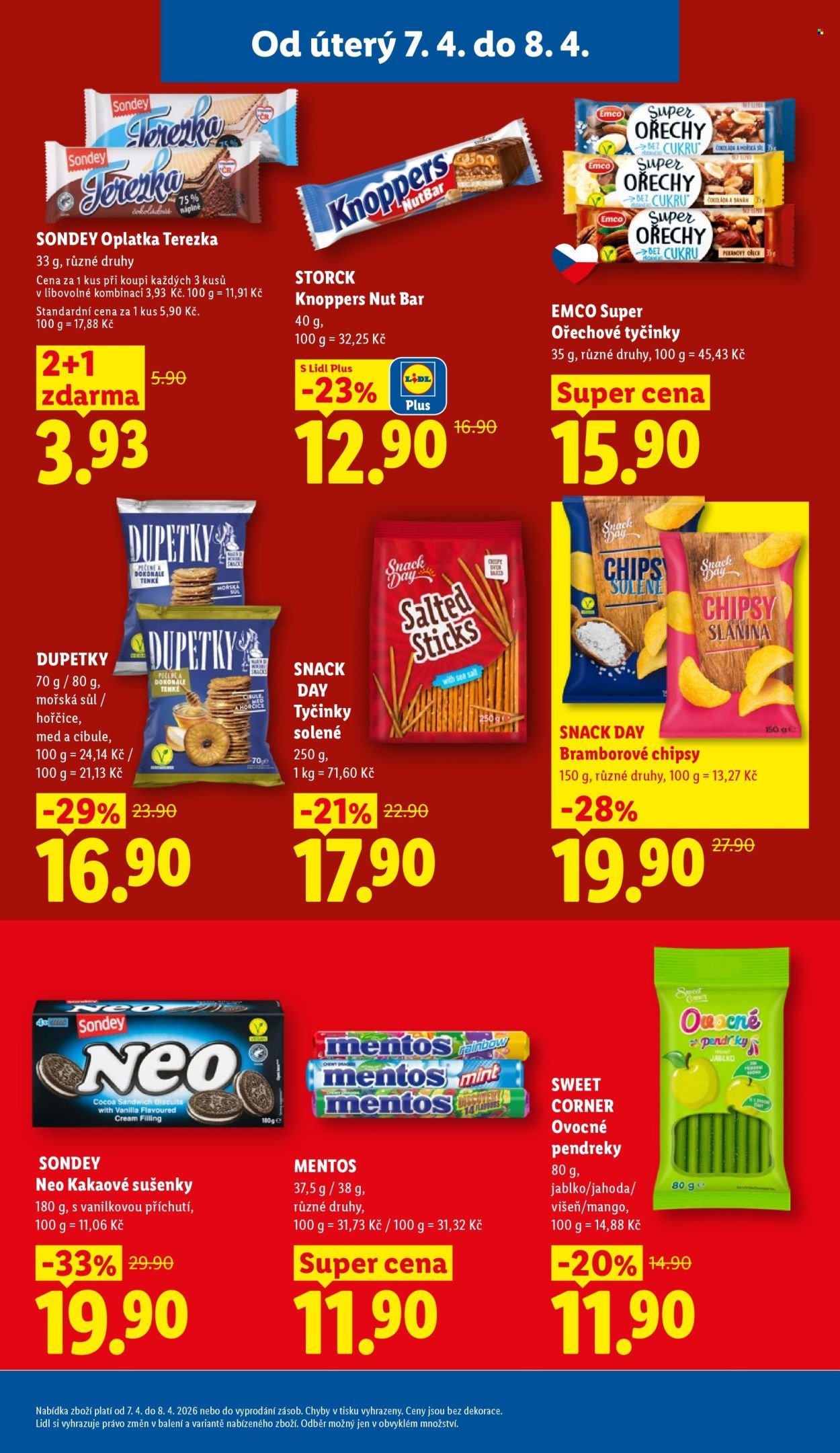LIDL leták - Od úterý 7.4.2026 (2026-04-07 - 2026-04-08)
