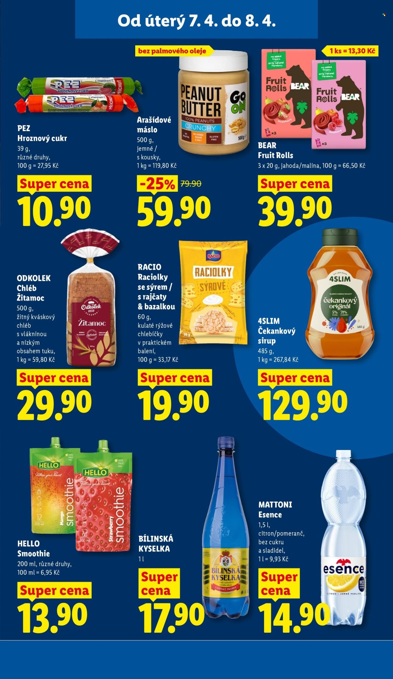 LIDL leták - Od úterý 7.4.2026 (2026-04-07 - 2026-04-08)