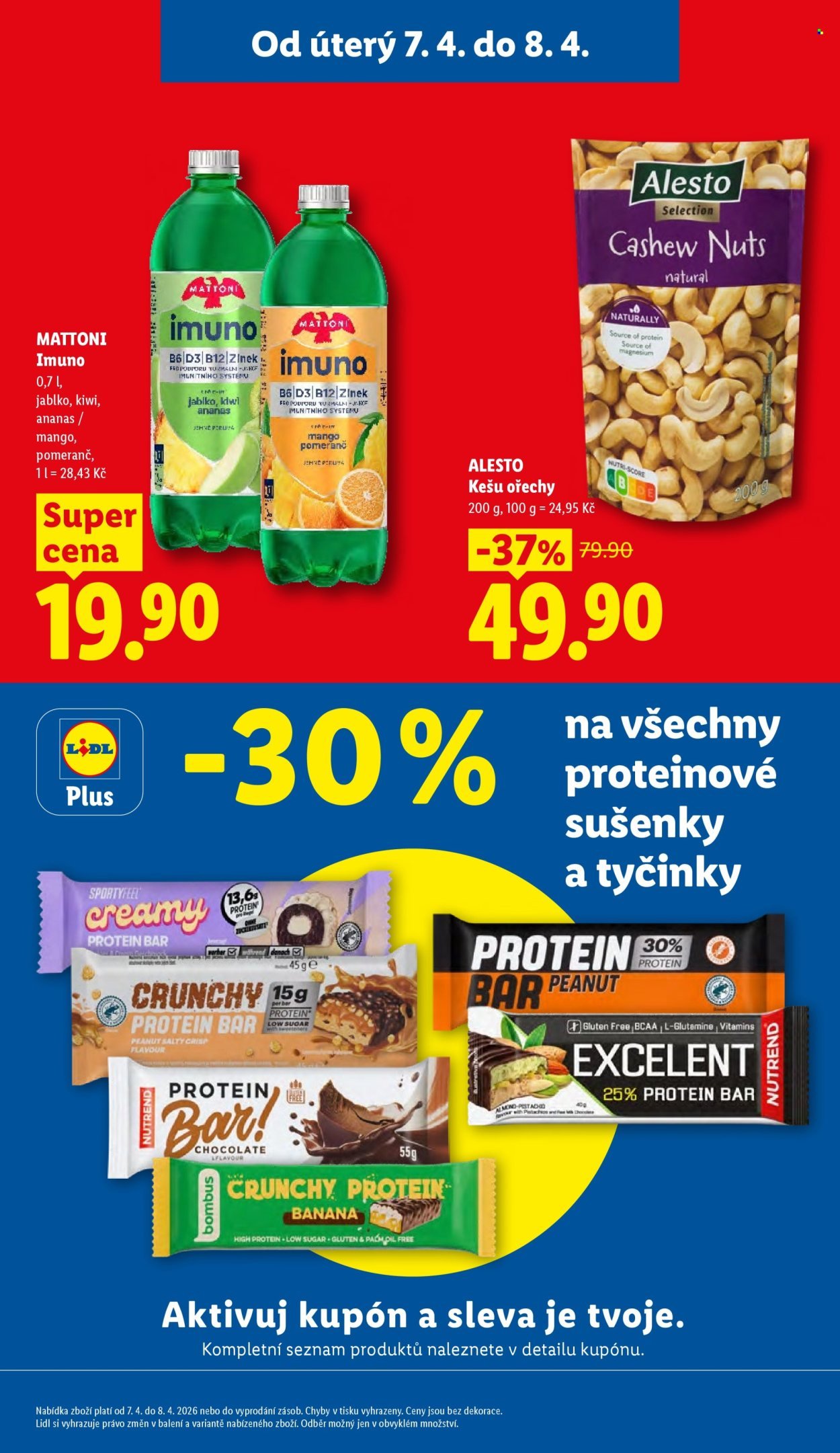 LIDL leták - Od úterý 7.4.2026 (2026-04-07 - 2026-04-08)