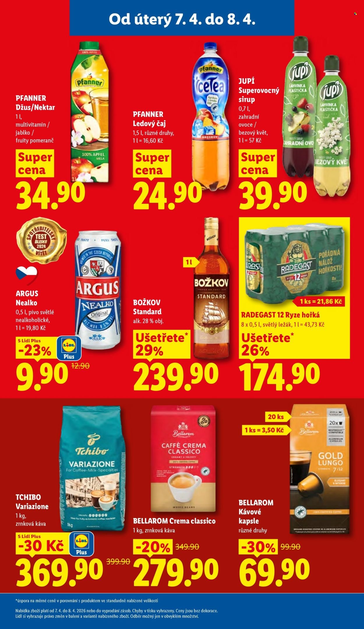 LIDL leták - Od úterý 7.4.2026 (2026-04-07 - 2026-04-08)