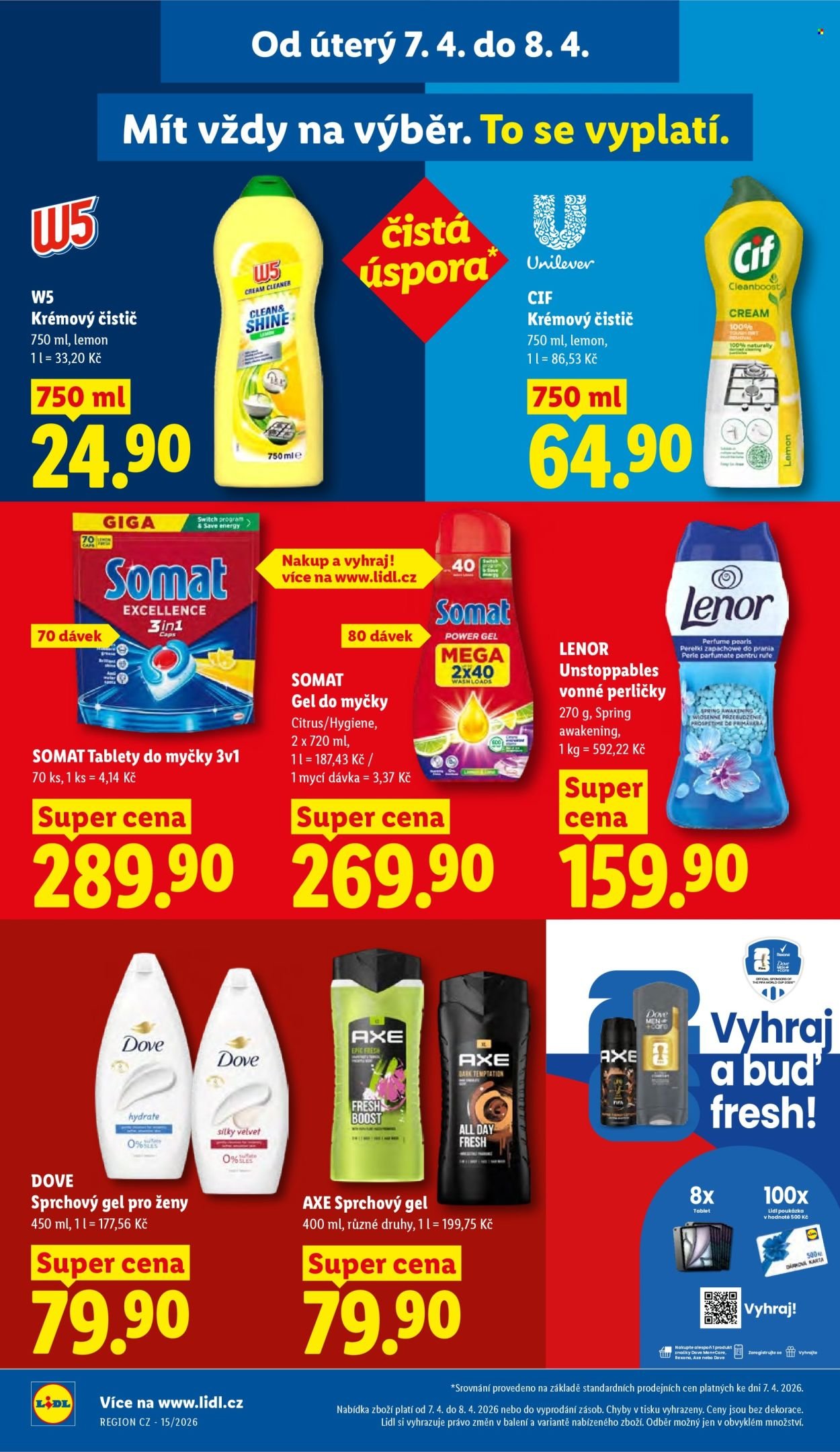 LIDL leták - Od úterý 7.4.2026 (2026-04-07 - 2026-04-08)
