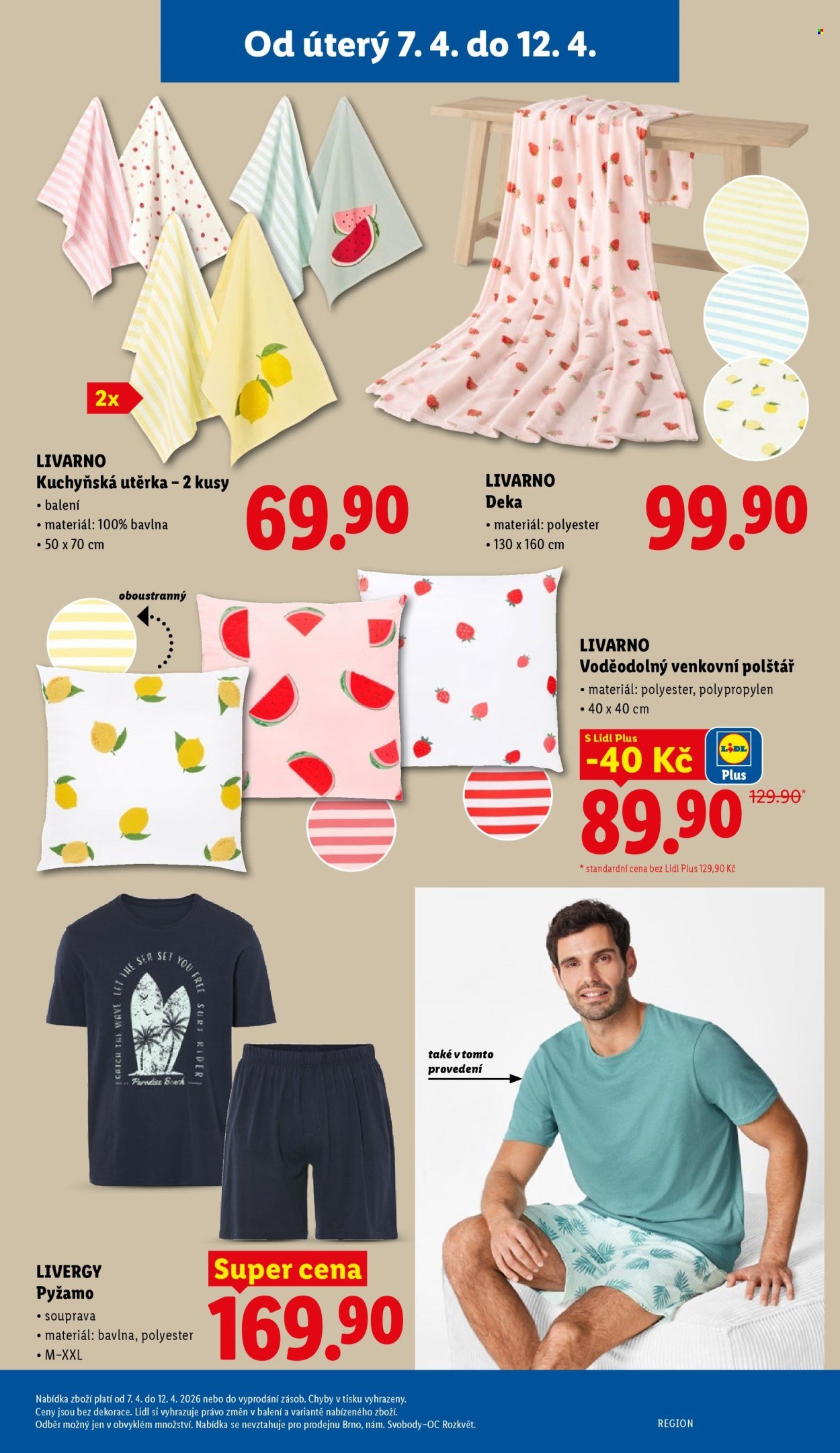 LIDL leták - Od úterý 7.4.2026 (2026-04-07 - 2026-04-08)