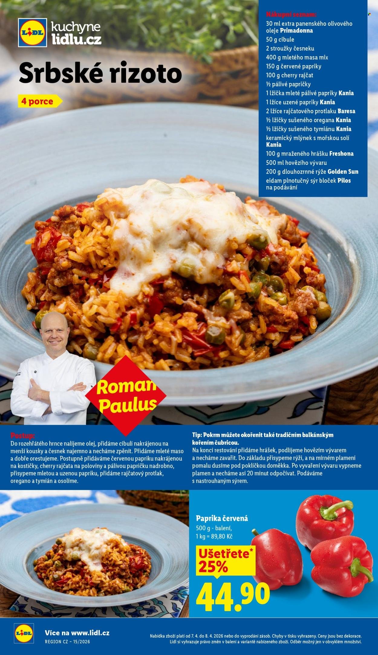 LIDL leták - Od úterý 7.4.2026 (2026-04-07 - 2026-04-08)