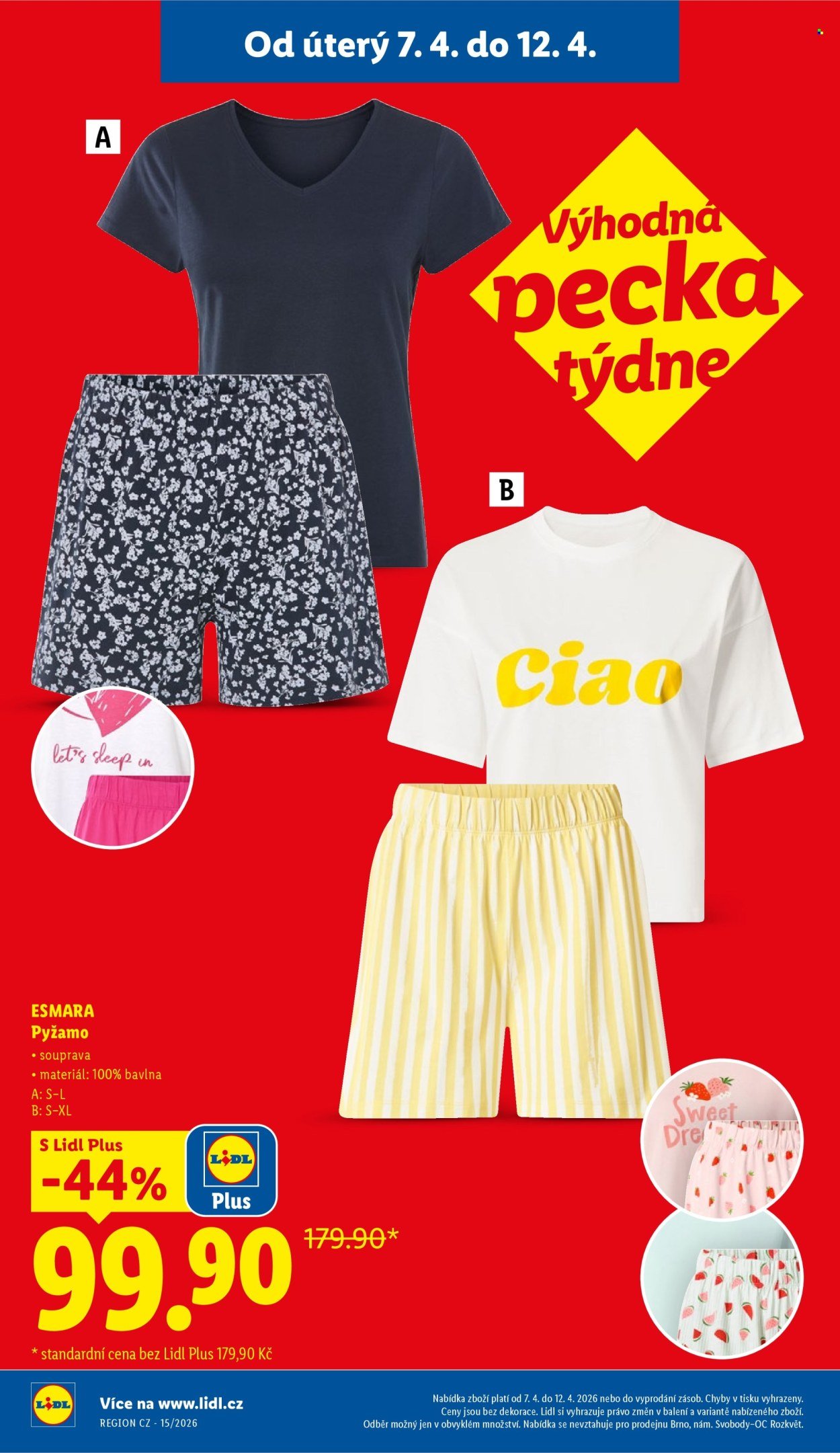 LIDL leták - Od úterý 7.4.2026 (2026-04-07 - 2026-04-08)