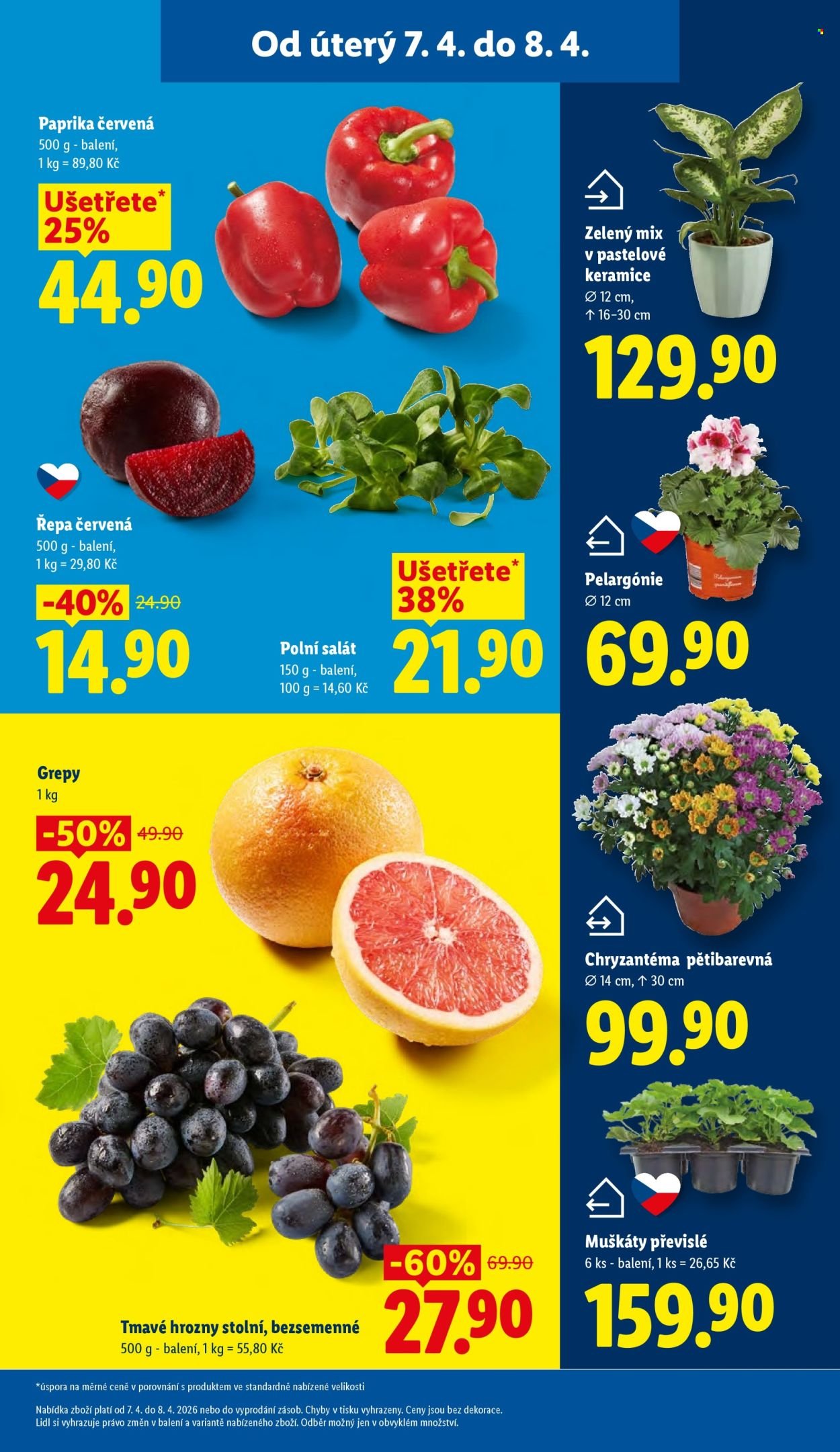 LIDL leták - Od úterý 7.4.2026 (2026-04-07 - 2026-04-08)