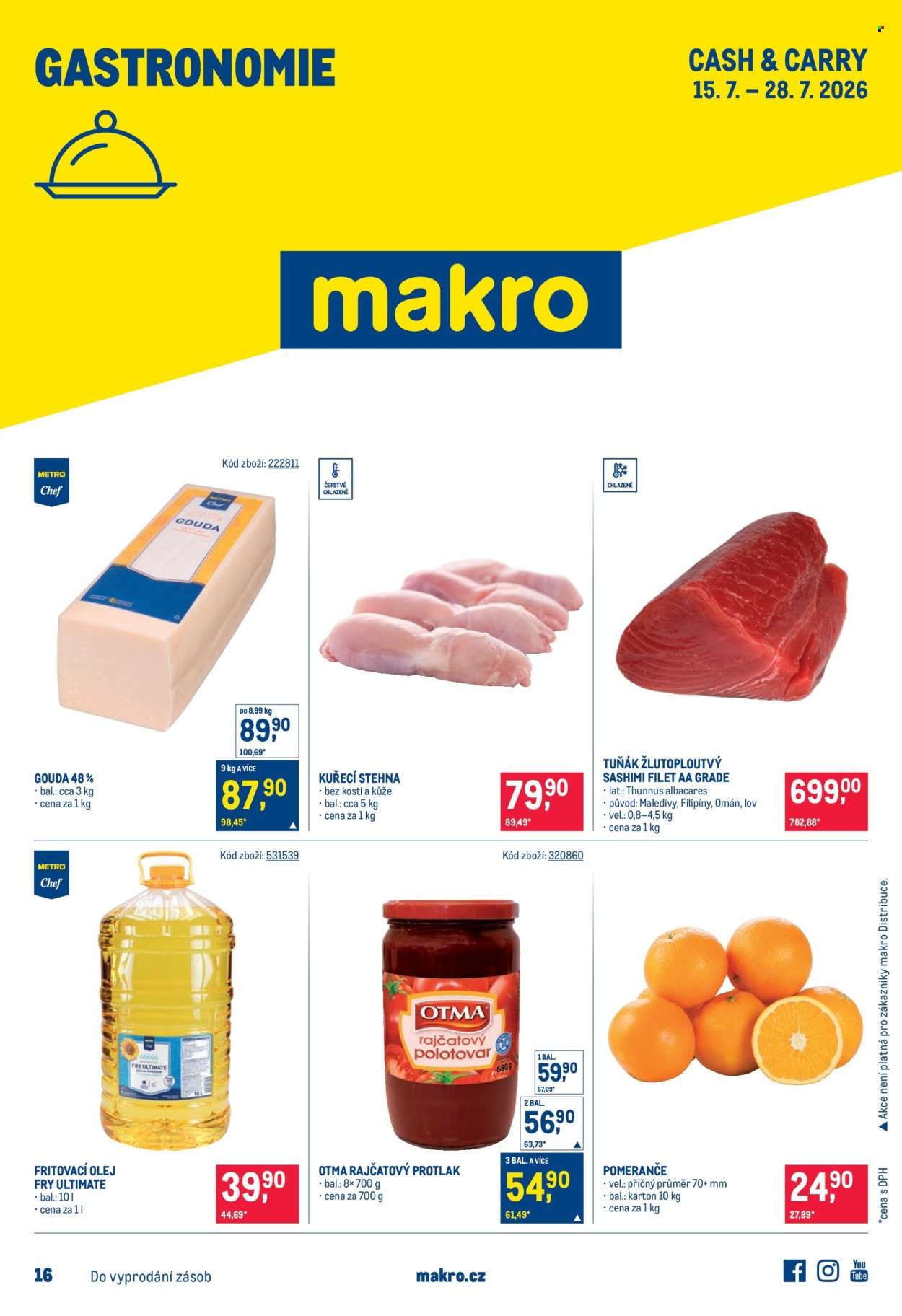 MAKRO leták - Gastronomie