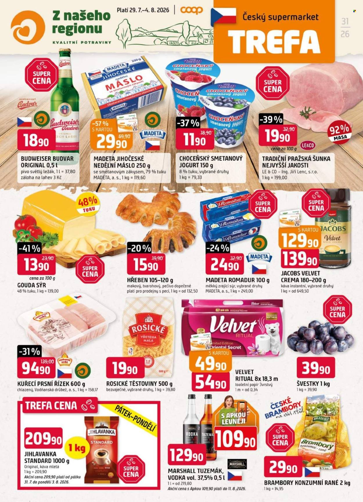 TREFA COOP leták - Od středy 29.7.2026