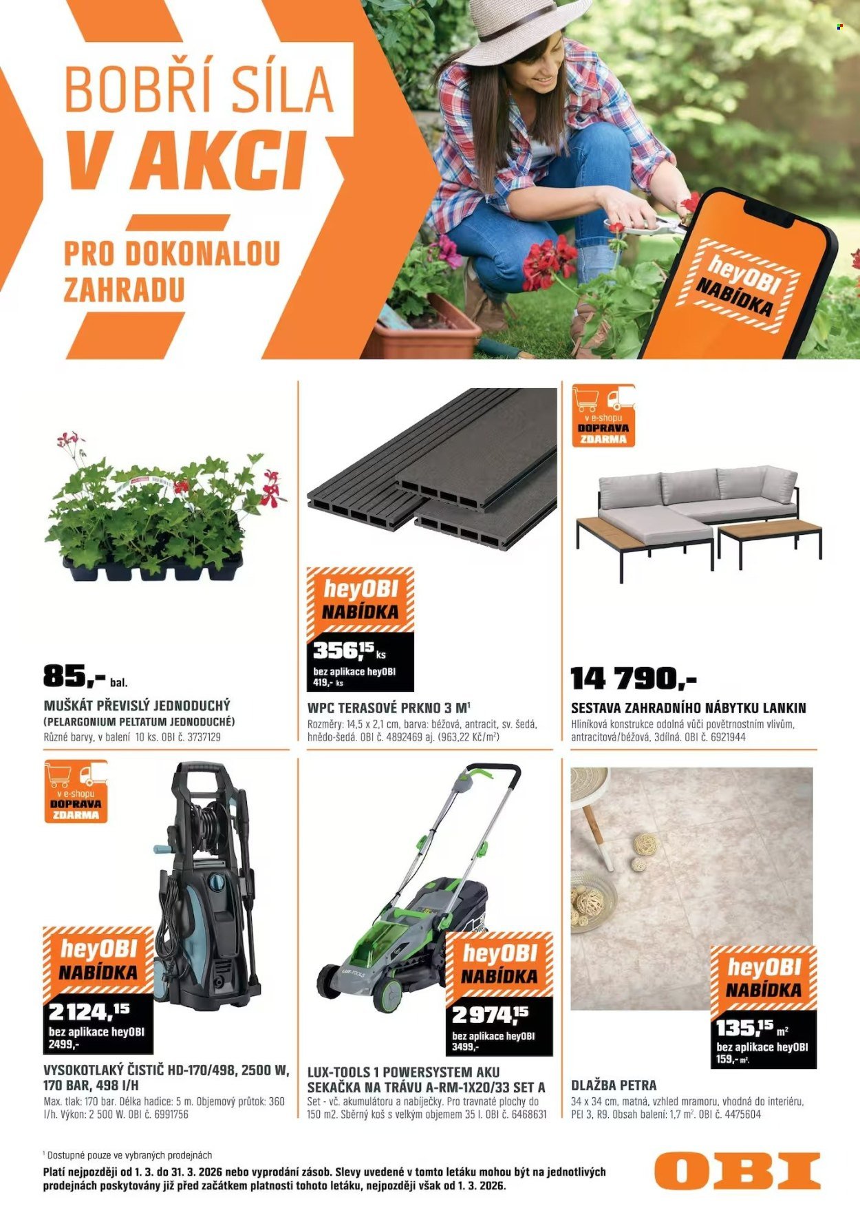 OBI leták - Bobří síla v akci (2026-03-01 - 2026-03-31)