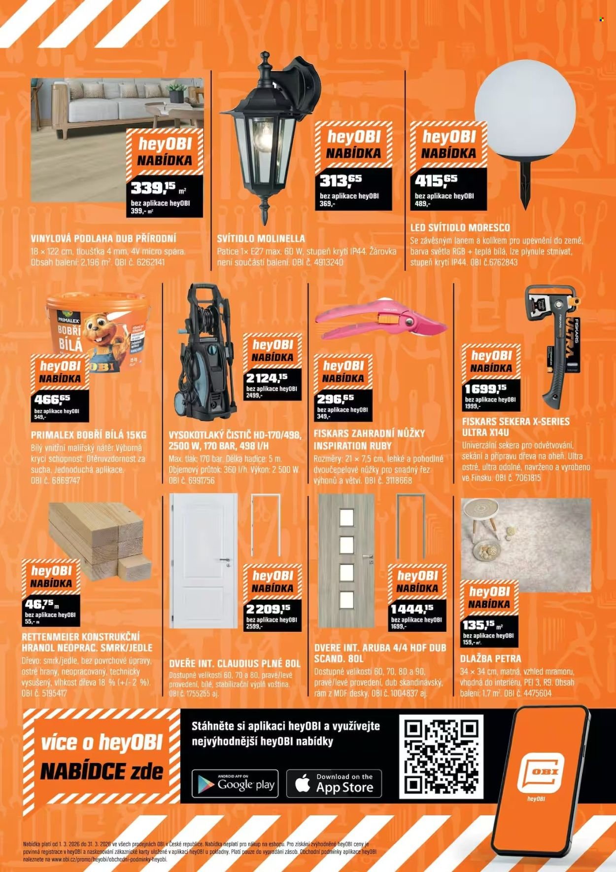 OBI leták - Bobří síla v akci (2026-03-01 - 2026-03-31)