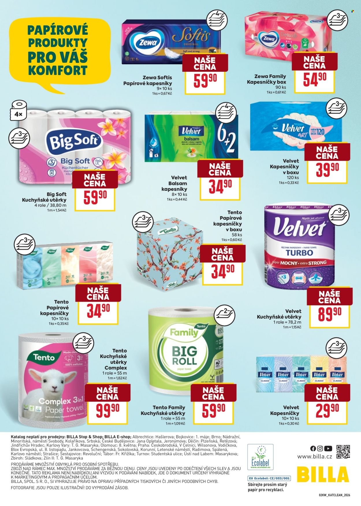 BILLA leták - Vše pro úklid (2026-01-07 - 2026-01-27)